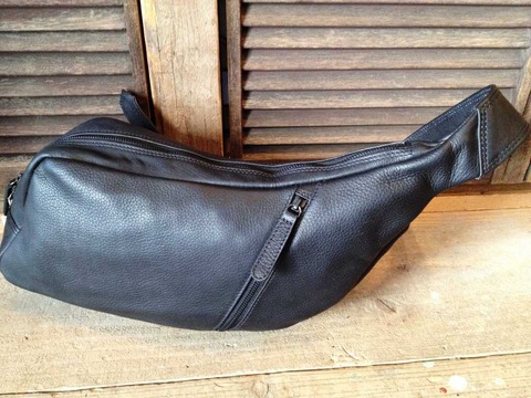 【KETO/ケト】牛革ストマックショルダーバッグ/レザーボディバッグ ~KETO STOMACH SHOULDER<ST-4>~