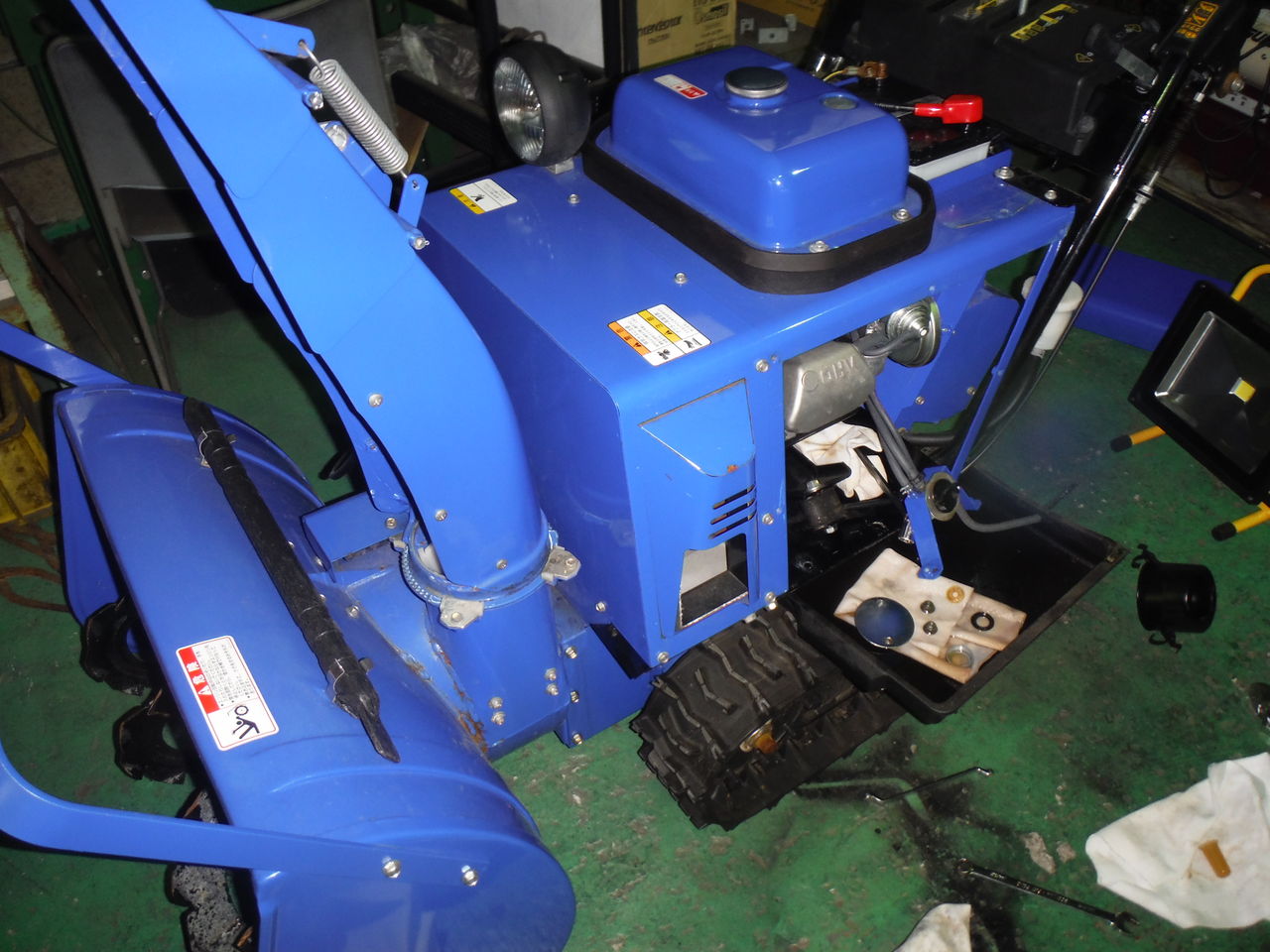 ヤマハ 除雪機 ｙｓ１０７０ｔ メンテナンス 修理 かわぐち自動車のブログ