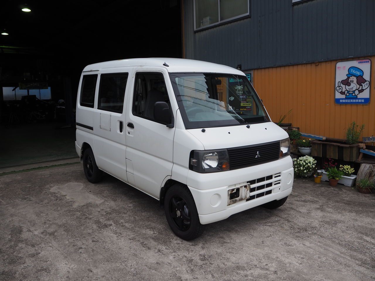 中古車 兼 社有車 ｕ６２ｖ ミニキャブバン 全塗装 タカラ塗料 かわぐち自動車のブログ