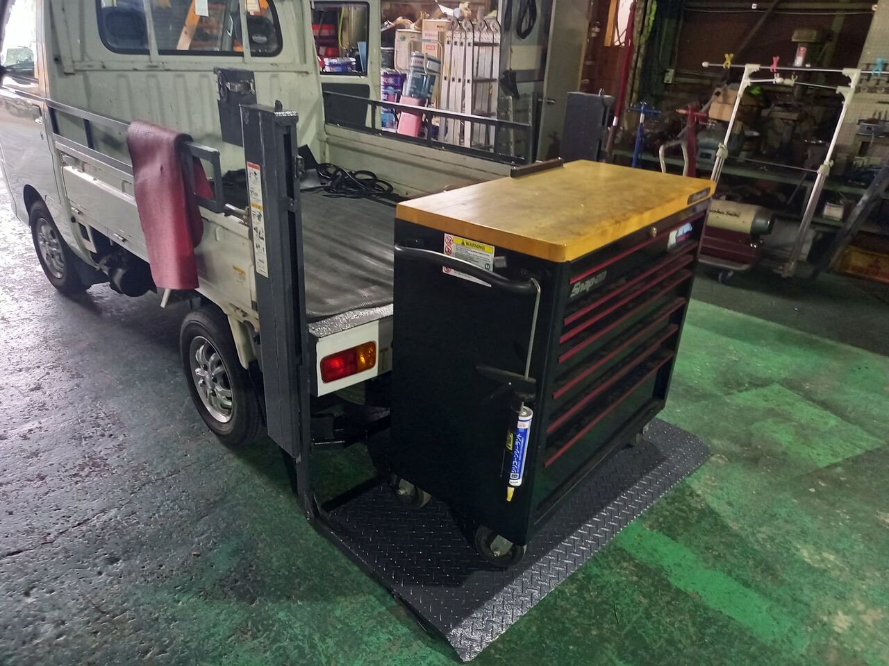 スナップオン 工具箱 入りました かわぐち自動車のブログ