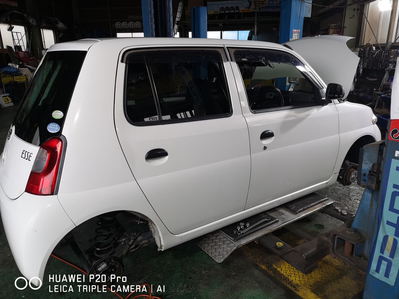 ダイハツ エッセ 車検残り 珍しかっ