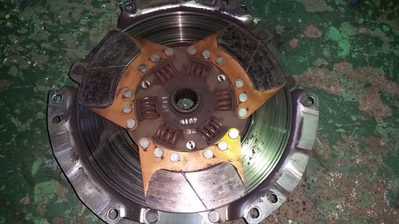NCP91 TRD ヴィッツRS クラッチオーバーホール
