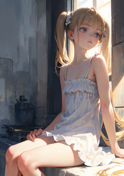 金髪のドール