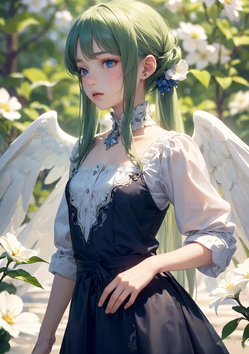 天使の出現
