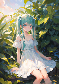 隠れる