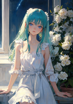 白バラ