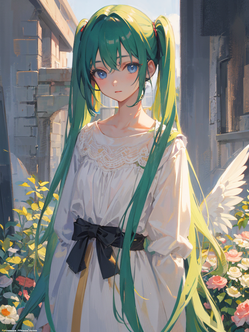 控え目な天使