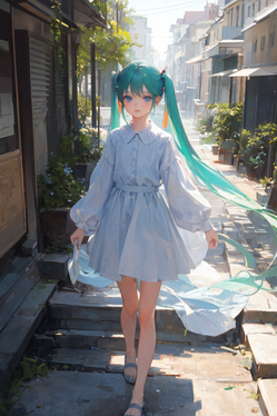 静かな町