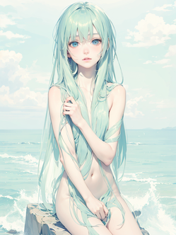 夏の終わりの水妖
