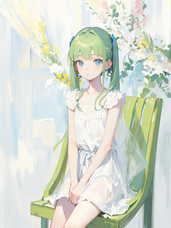 柔らかな花