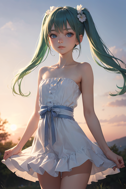 夕映え