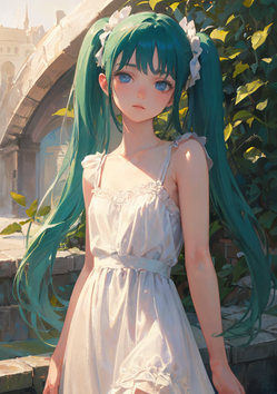 静かに見つめる