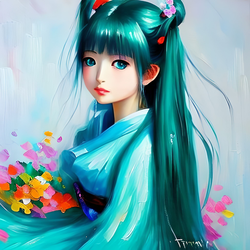 初音ミク 和装