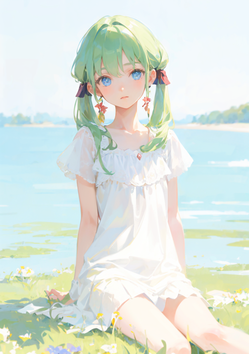 地上に来た天使