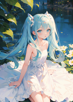 池の妖精