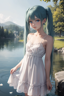 水の色