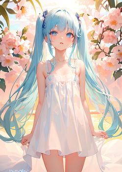 無垢な花々