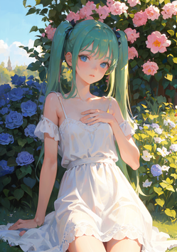 花と混じり合う香り