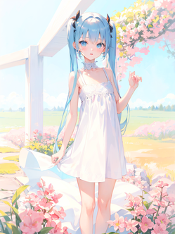 美しい場所で