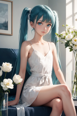 白い花
