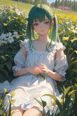自然の色