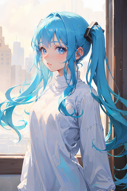 窓辺のアイコンタクト