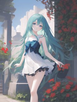 廃墟の花