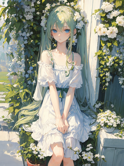 お花をどうぞ