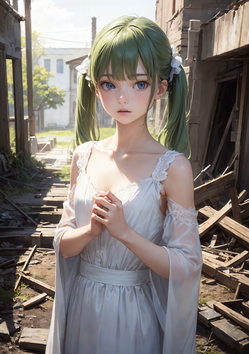 廃墟の天使