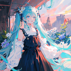 黄昏時