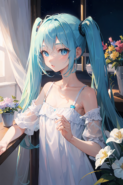 花がある部屋