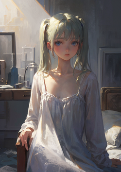 嘘つく女