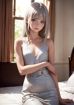 歳を取れない女