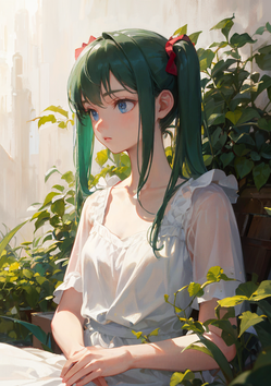 乙女の白い肌