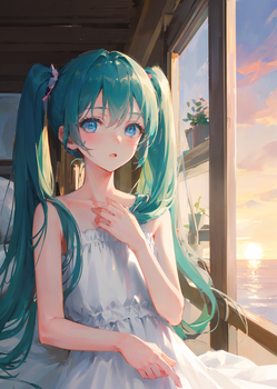 沈む陽