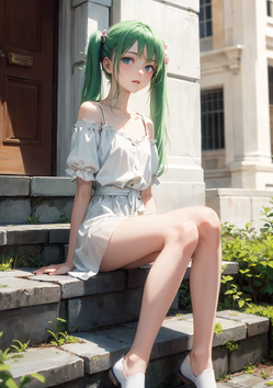 夏の朝