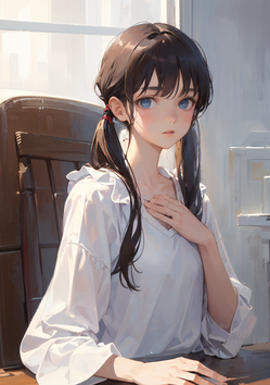 思慮深い瞳