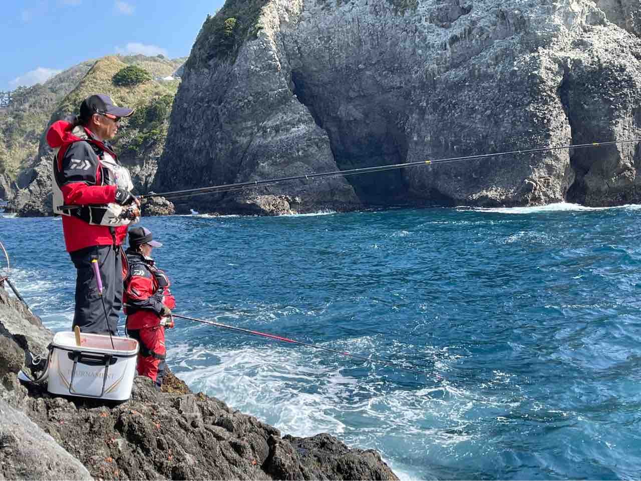 南伊豆 中木 沖磯 有楽町 ウキフカセ釣りの釣果 22 4 8 Kayo Ebineの釣行ブログ