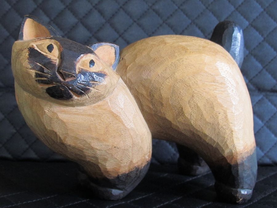 但馬木彫 石田えいじ あかんべぇお多福面