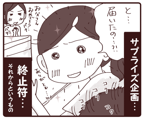 サプライズ…成功?2