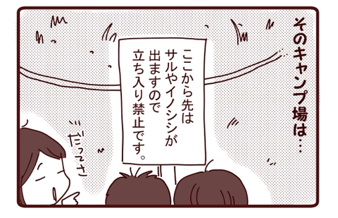 ビビリ健在☆キャンプ話1