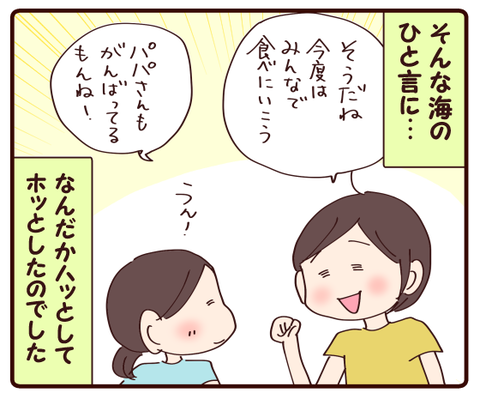 単身赴任から2カ月②4