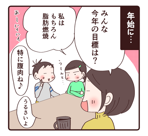 今年の目標は？！1