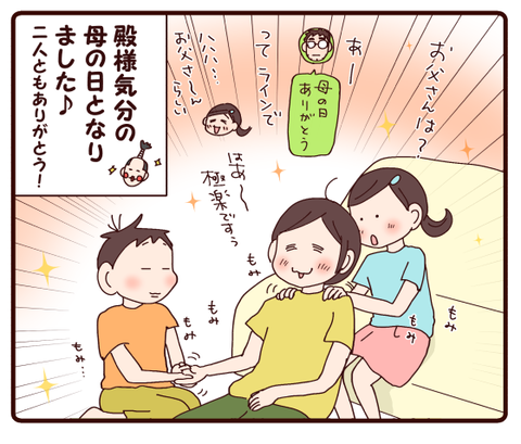 今年の母の日は4