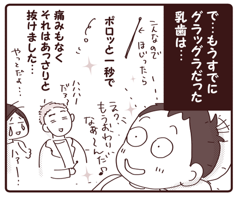 歯を抜く？！③2