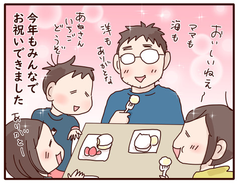 パパさん誕生日②3