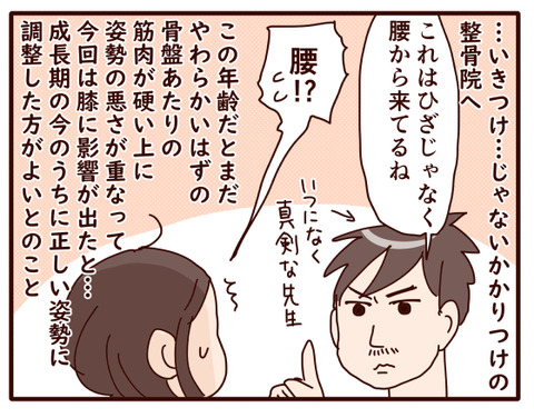 今度は娘に膝の痛み①4