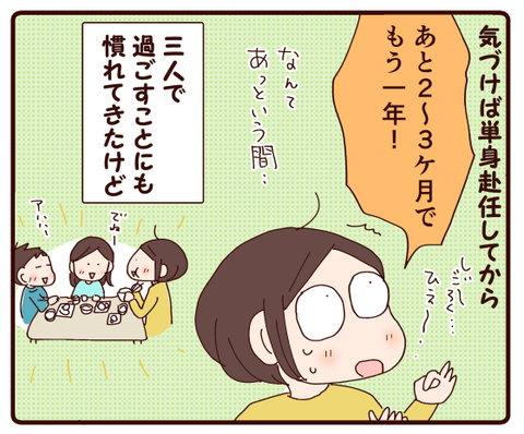 単身赴任気持ちの変化①2