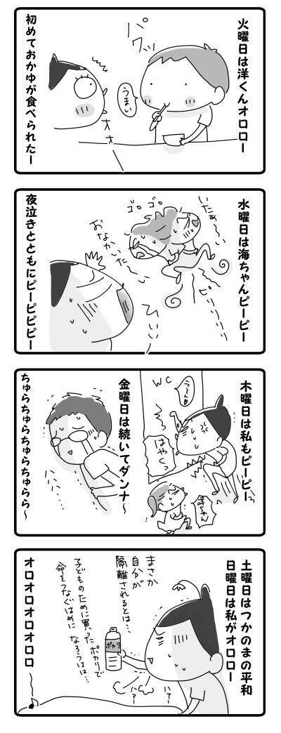 ちゅらちゅら的な一週間【4コマ】