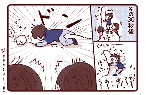 三人珍道中☆雪遊び②3